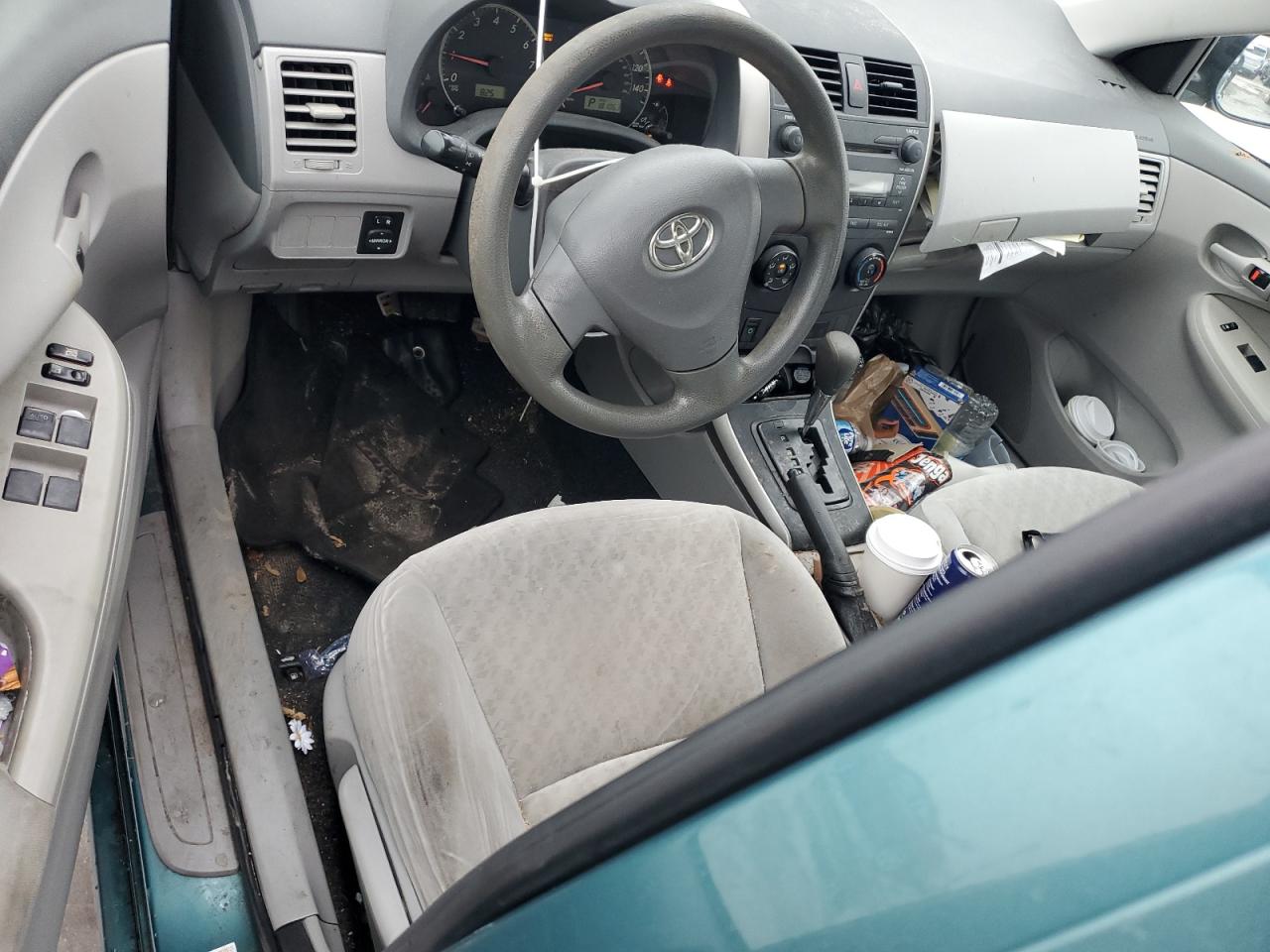 2009 Toyota Corolla VIN JTDBL40E799061809 Copart auction photo, front end / rear end damage thumbnail 8