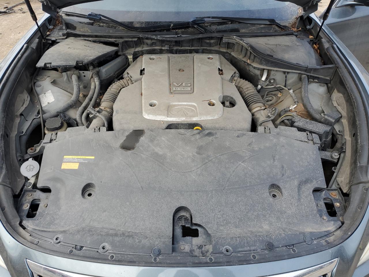 2011 Infiniti M VIN JN1BY1AR3BM375271 Copart auction photo, rear end / side damage thumbnail 11