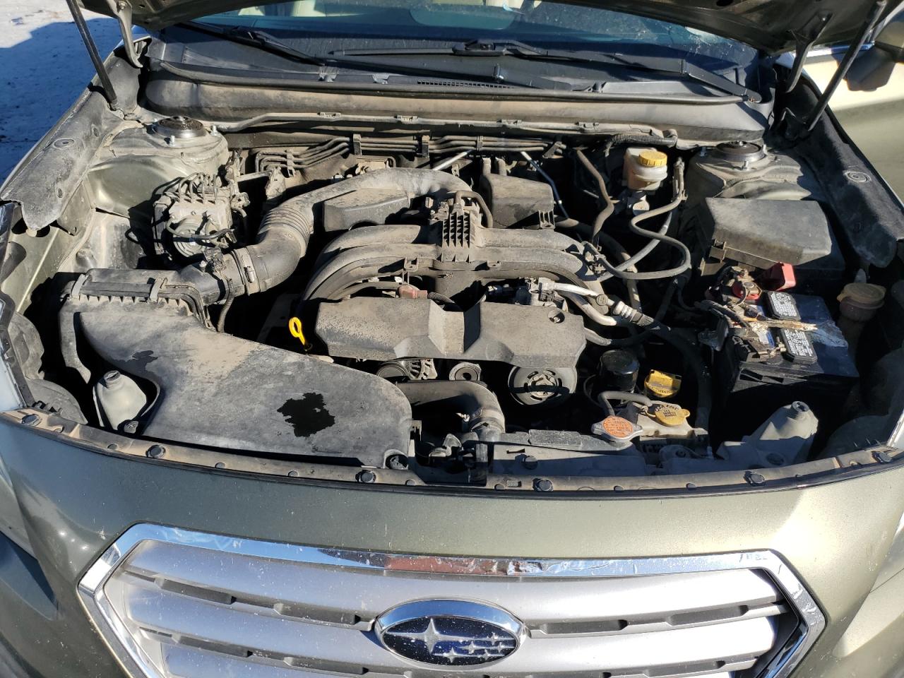 2015 Subaru Outback VIN 4S4BSALCXF3213961 Copart auction photo, hail / front end damage thumbnail 12