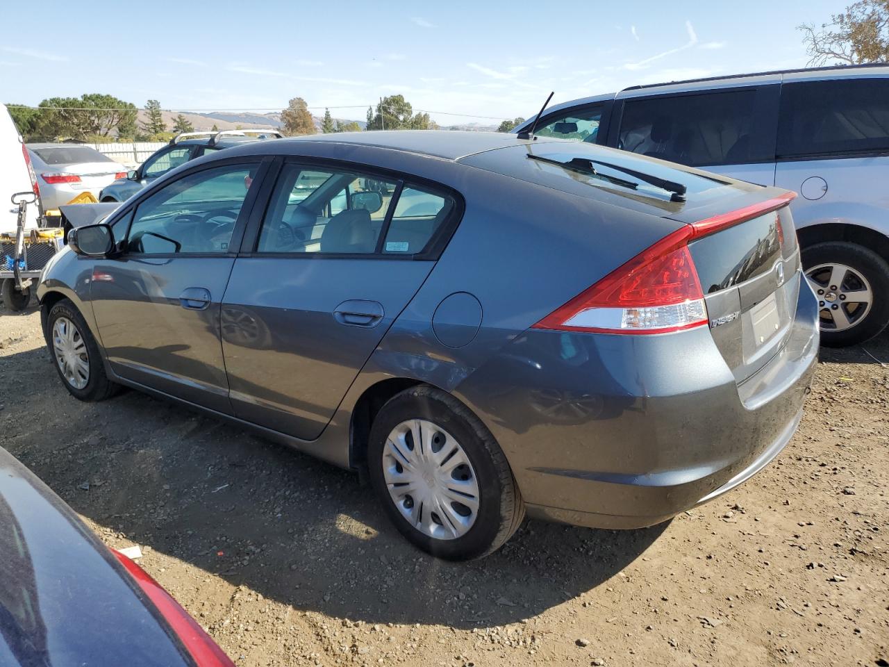 2010 Honda Insight VIN JHMZE2H58AS043445 Copart auction photo, front end damage thumbnail 2