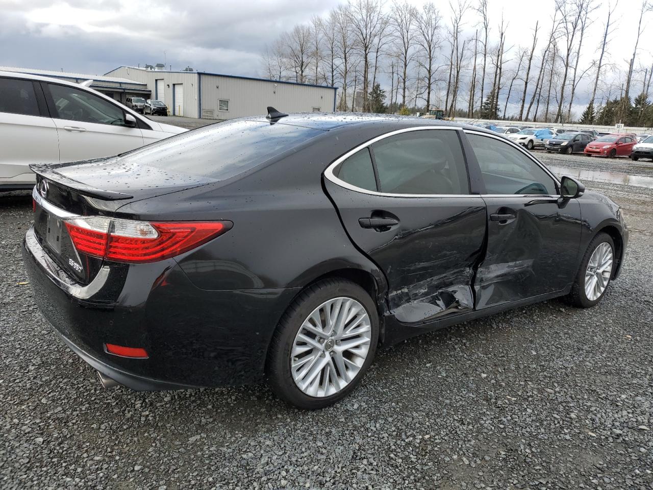 2014 Lexus ES VIN JTHBK1GGXE2087623 Copart auction photo, side damage thumbnail 3