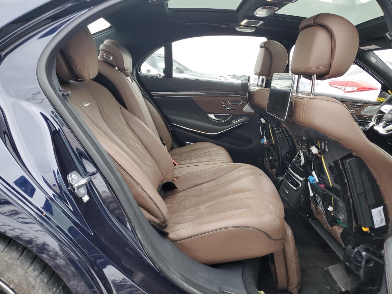 2019 Mercedes-Benz S-klasse VIN WDDUG8JB5KA463752 Copart auction photo, front end damage thumbnail 10