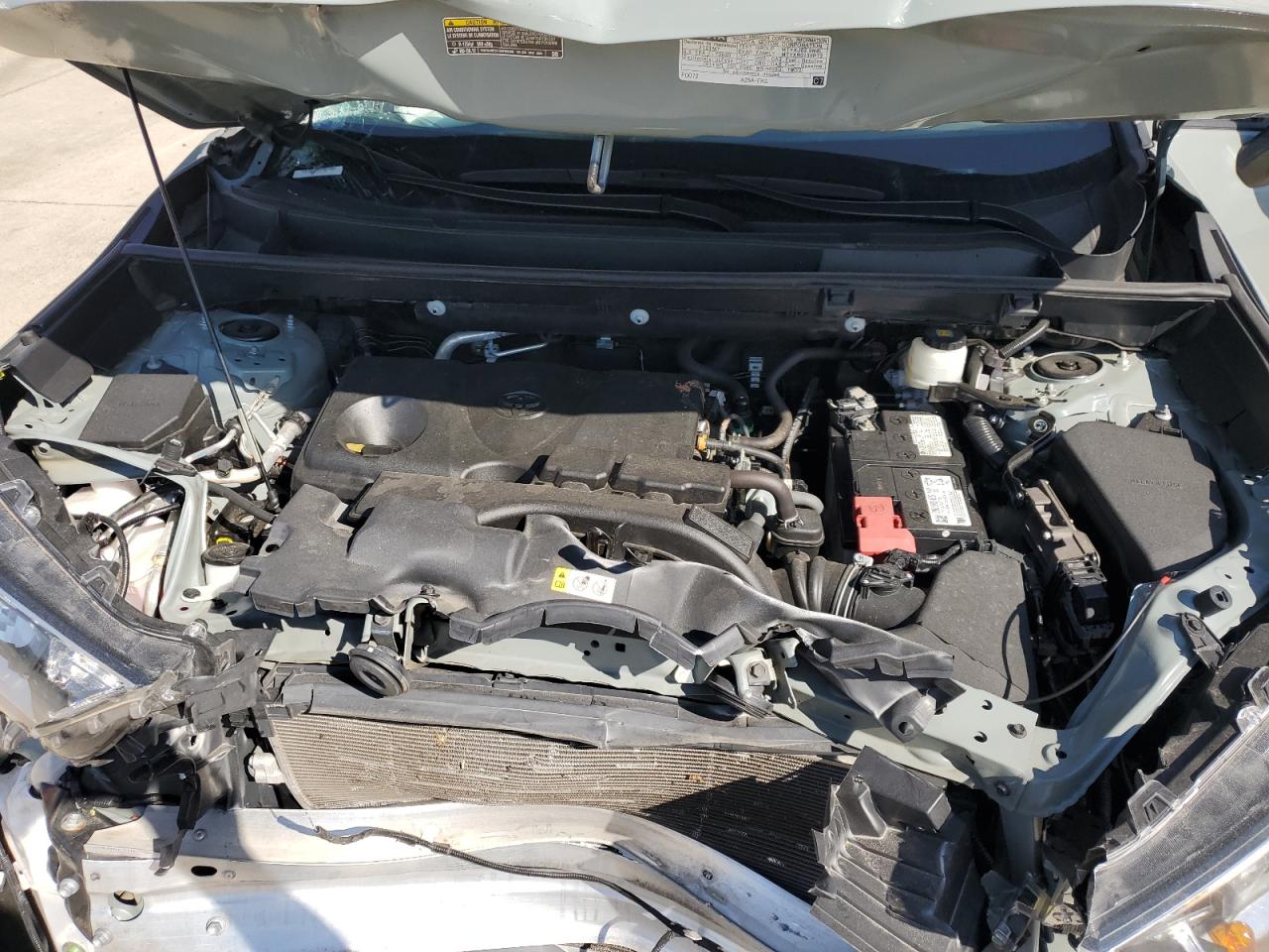 2021 Toyota RAV 4 VIN 2T3W1RFV6MW163168 Copart auction photo, front end damage thumbnail 12