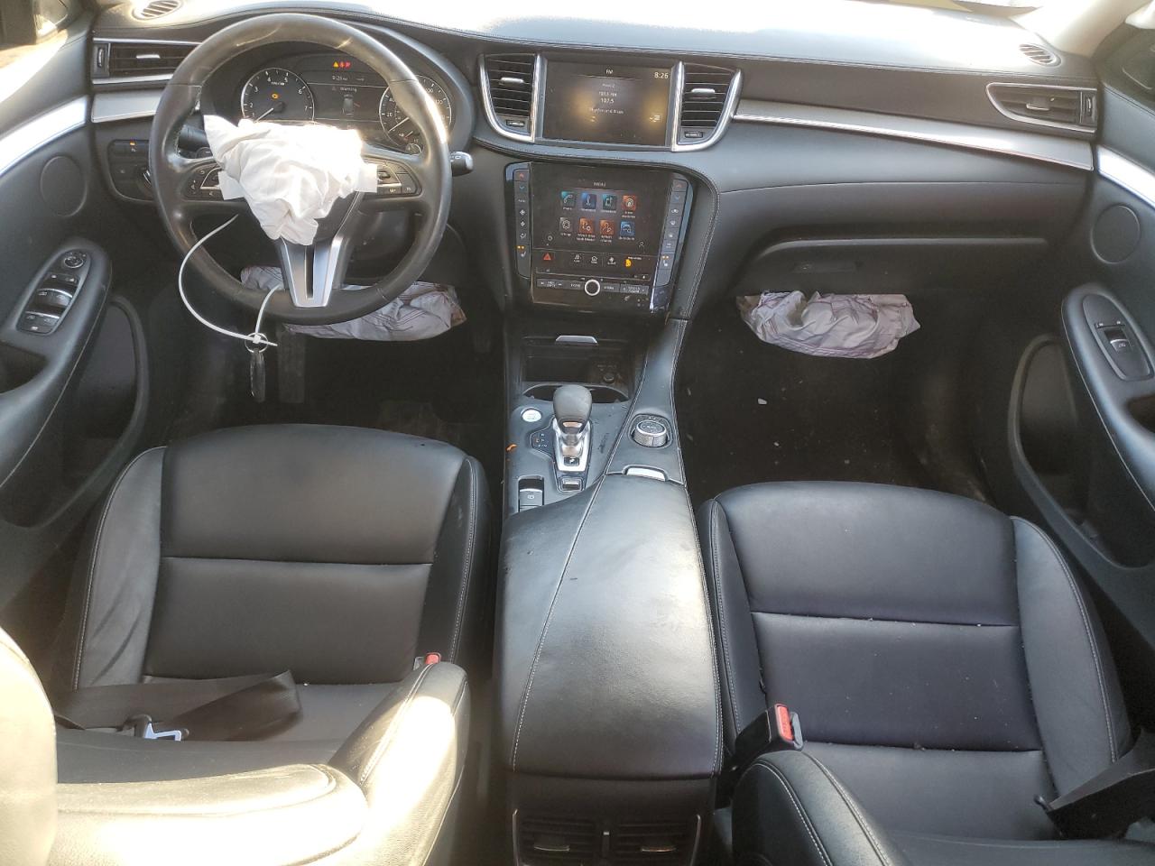 2020 Infiniti QX50 VIN 3PCAJ5M36LF117347 Copart auction photo, front end damage thumbnail 8