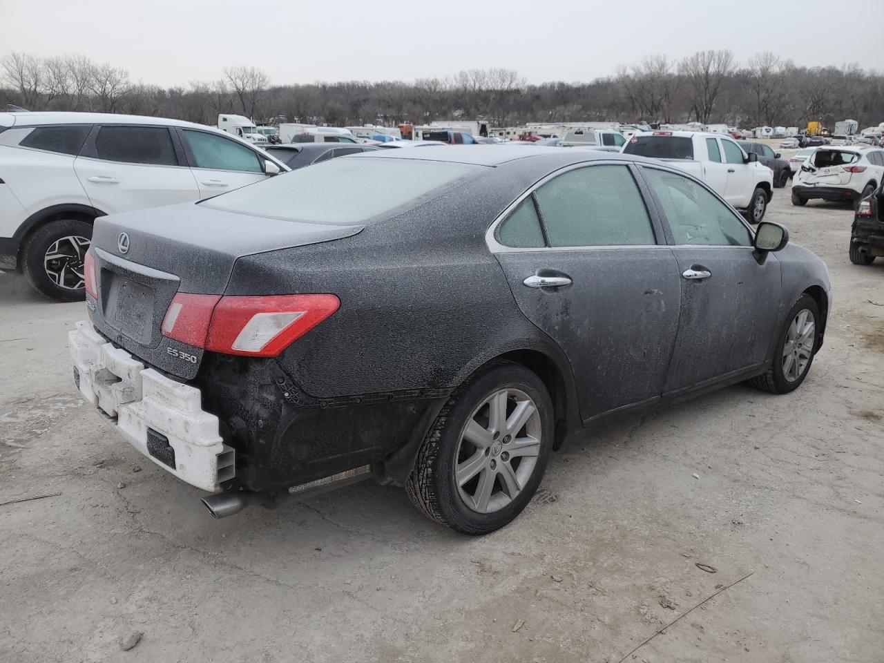 2008 Lexus ES VIN JTHBJ46G182247981 Copart auction photo, rear end damage thumbnail 3