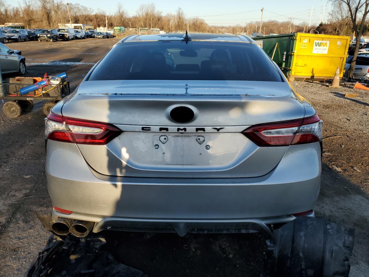 2019 Toyota Camry VIN 4T1B61HK3KU227757 Copart auction photo, front end / minor dent/scratches damage thumbnail 6