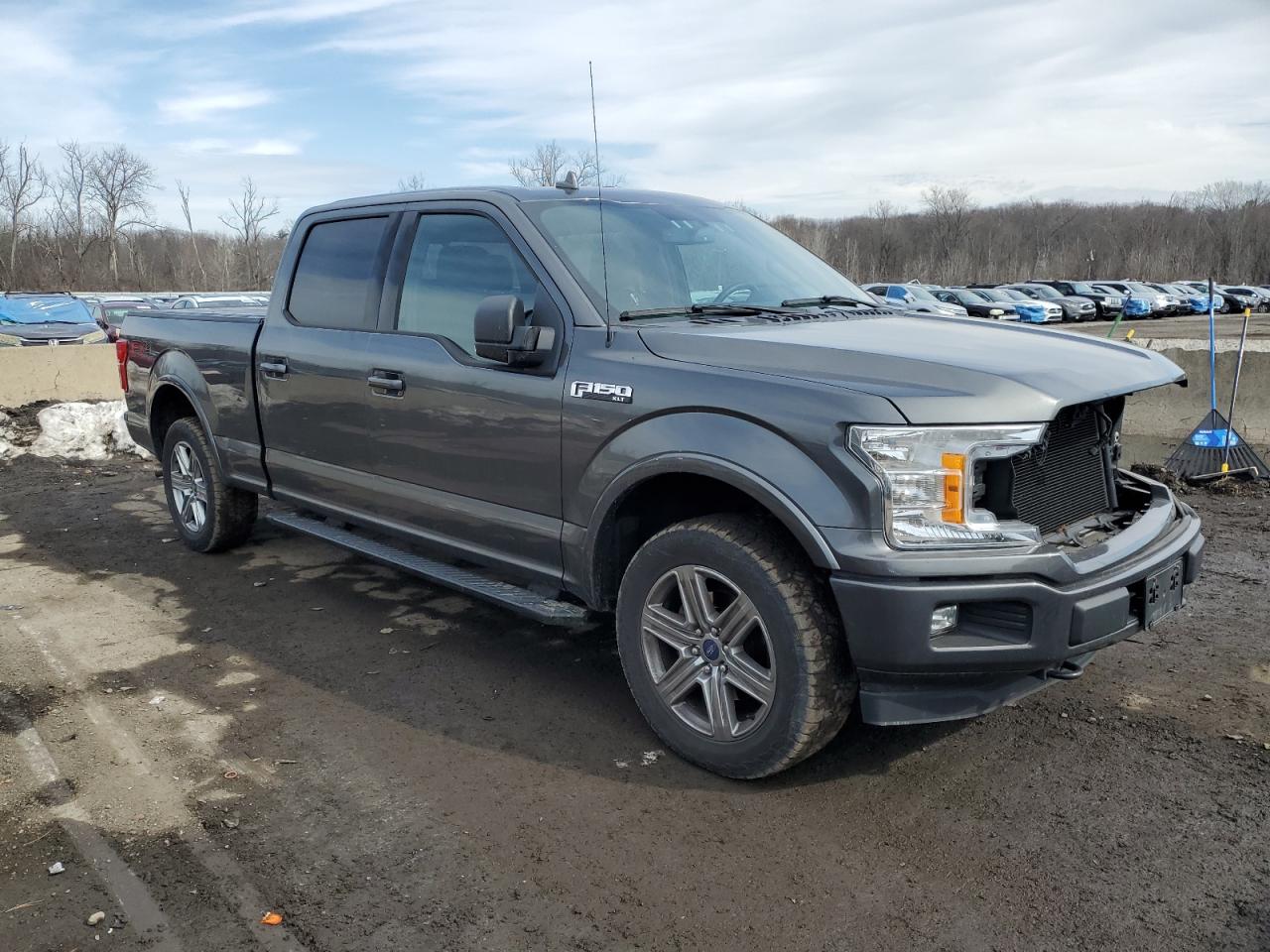 2018 Ford F-150 VIN 1FTFW1EG5JFD40540 Copart auction photo, front end / rear end damage thumbnail 4