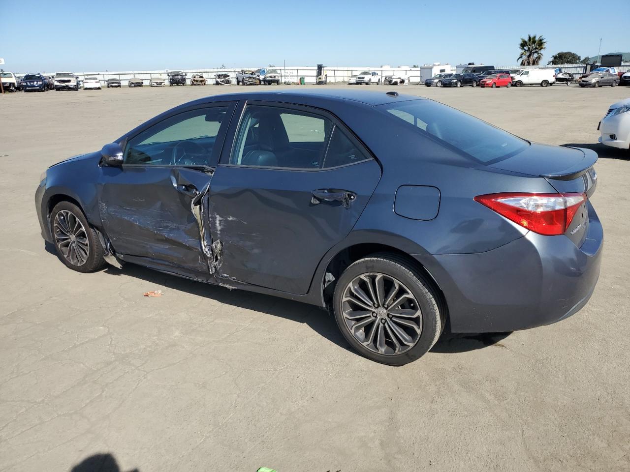 2016 Toyota Corolla VIN 5YFBURHE2GP373820 Copart auction photo, all over damage thumbnail 2