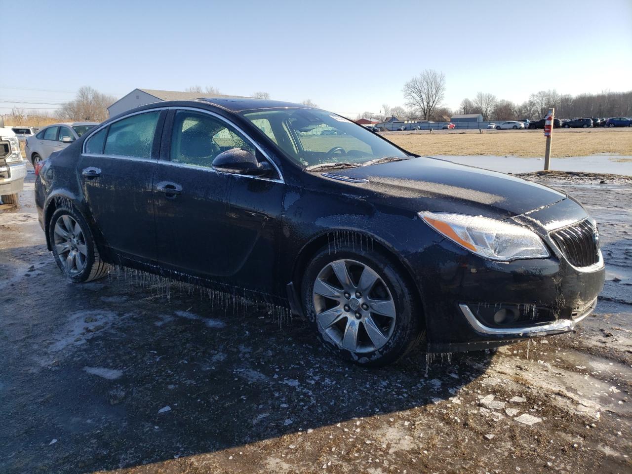 2016 Buick Regal VIN 2G4GT5GX8G9112031 Copart auction photo, side damage thumbnail 4