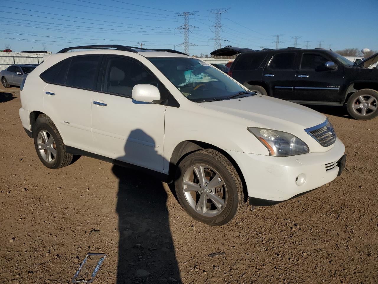 2008 Lexus RX VIN JTJHW31U082070423 Copart auction photo, side damage thumbnail 4