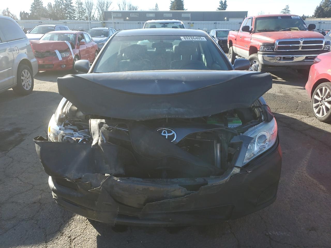 2010 Toyota Camry VIN 4T4BF3EK8AR083921 Copart auction photo, front end damage thumbnail 5