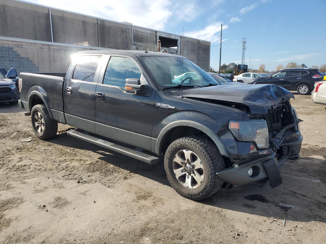 2014 Ford F-150 VIN 1FTFW1ET1EFB49491 Copart auction photo, front end / undercarriage damage thumbnail 4