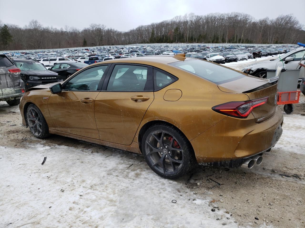 2023 Acura TLX VIN 19UUB7F9XPA003617 Copart auction photo, front end / minor dent/scratches damage thumbnail 2