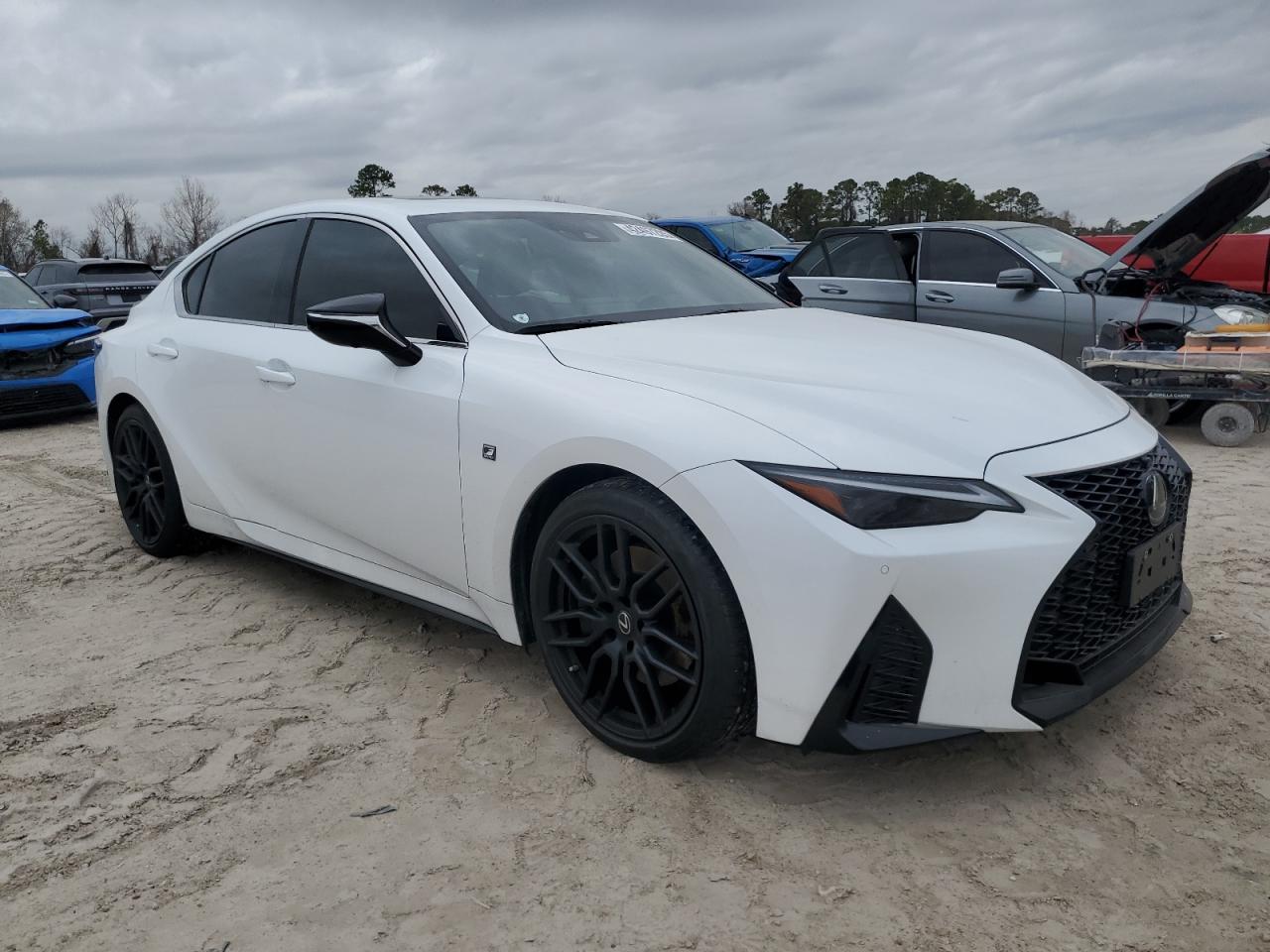 2022 Lexus IS VIN JTHSZ1B23N5052850 Copart auction photo, water/flood / minor dent/scratches damage thumbnail 4