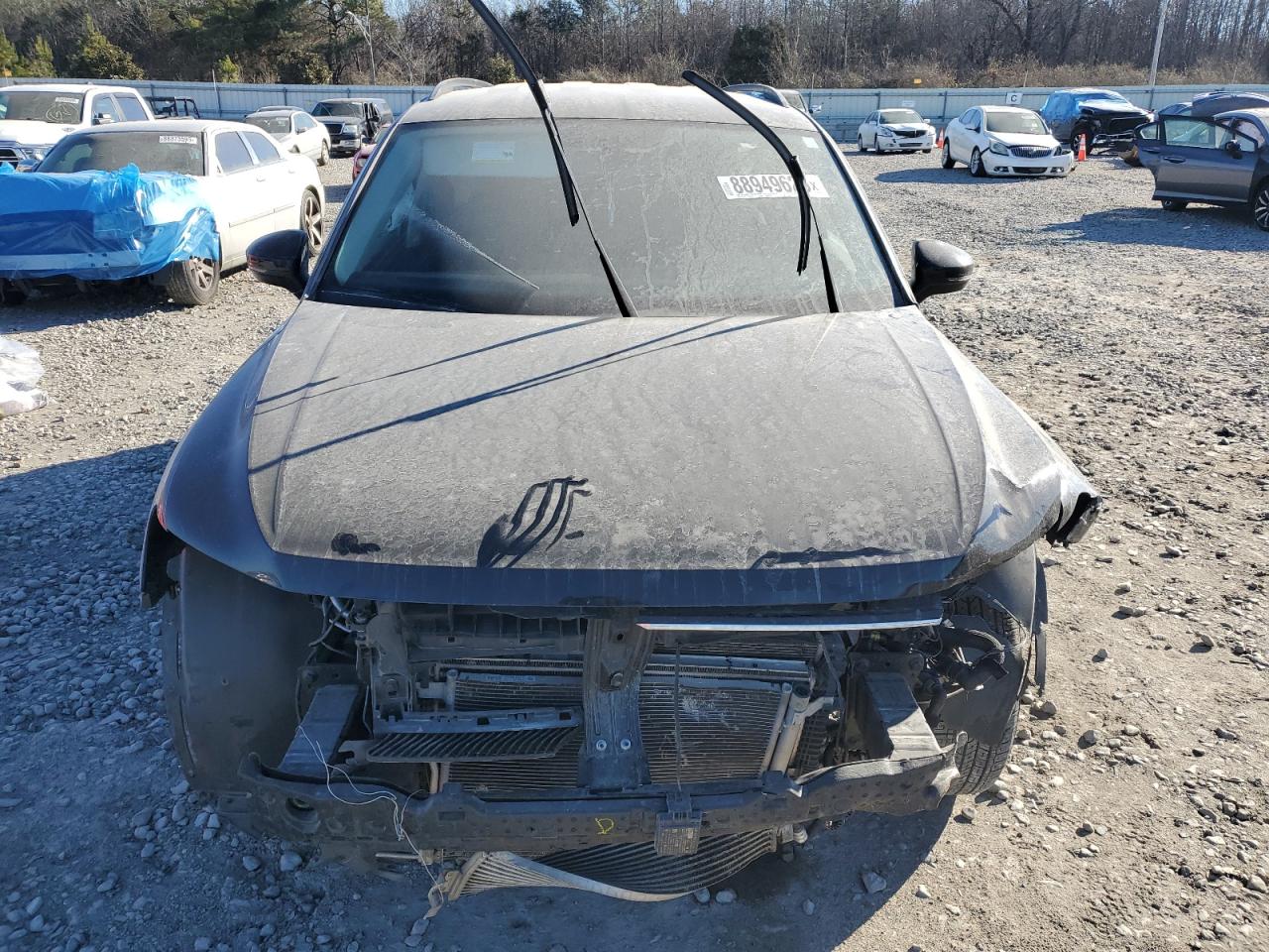2021 Volkswagen Tiguan VIN 3VV3B7AX7MM112956 Copart auction photo, front end damage thumbnail 5