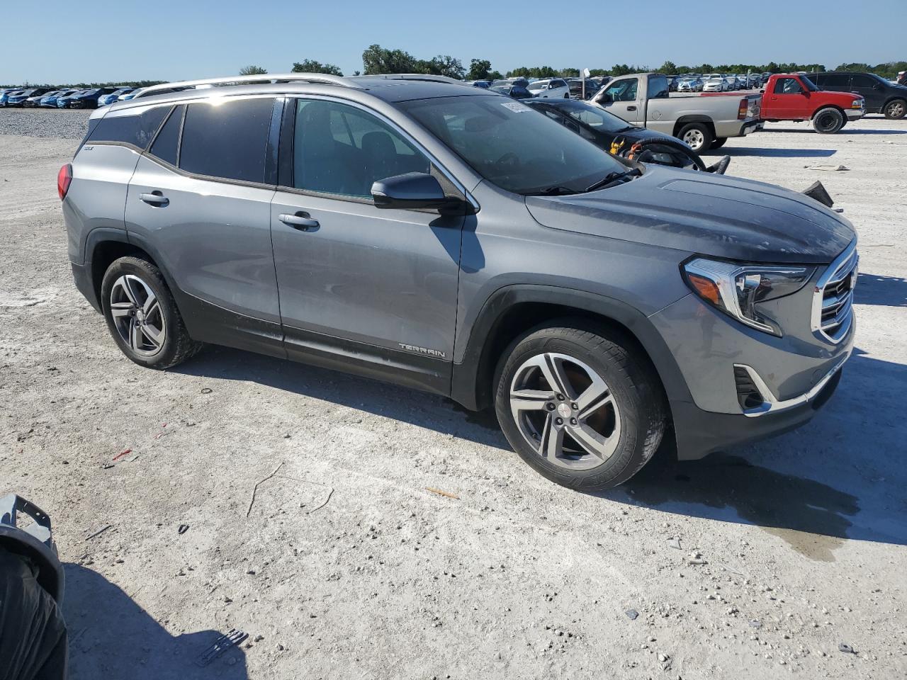 2018 GMC Terrain VIN 3GKALWEU2JL293922 Copart auction photo, mechanical damage thumbnail 4