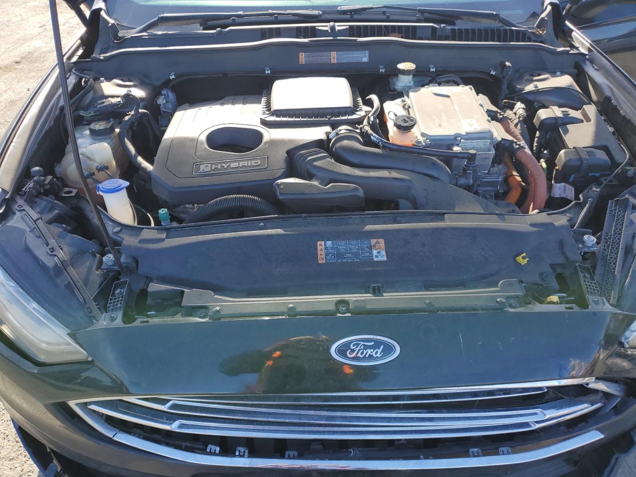 2017 Ford Fusion VIN 3FA6P0LU7HR344057 Copart auction photo, front end / all over damage thumbnail 11