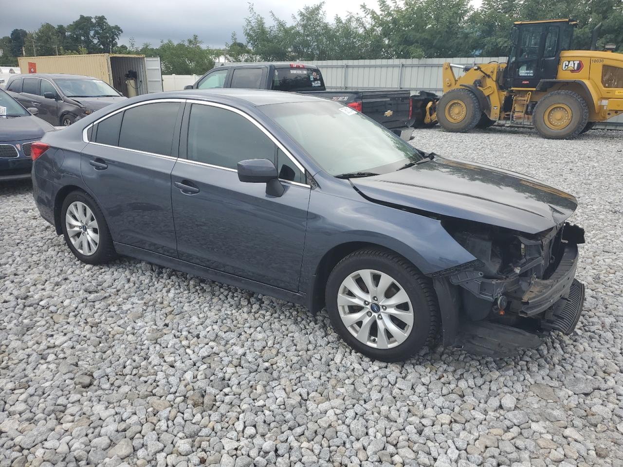 2015 Subaru Legacy VIN 4S3BNBC6XF3012282 Copart auction photo, front end damage thumbnail 4