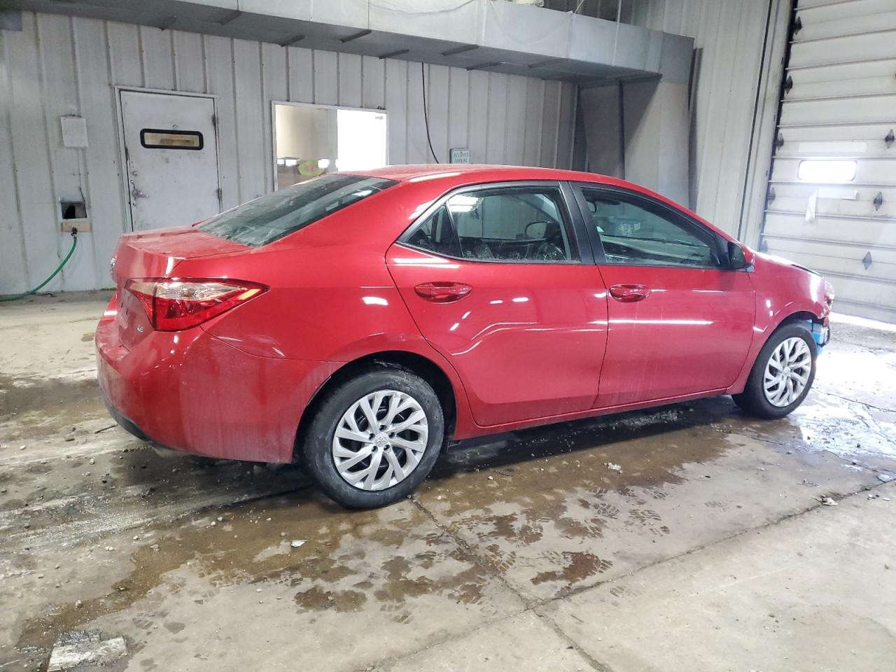 2017 Toyota Corolla VIN 2T1BURHE2HC852613 Copart auction photo, front end damage thumbnail 3