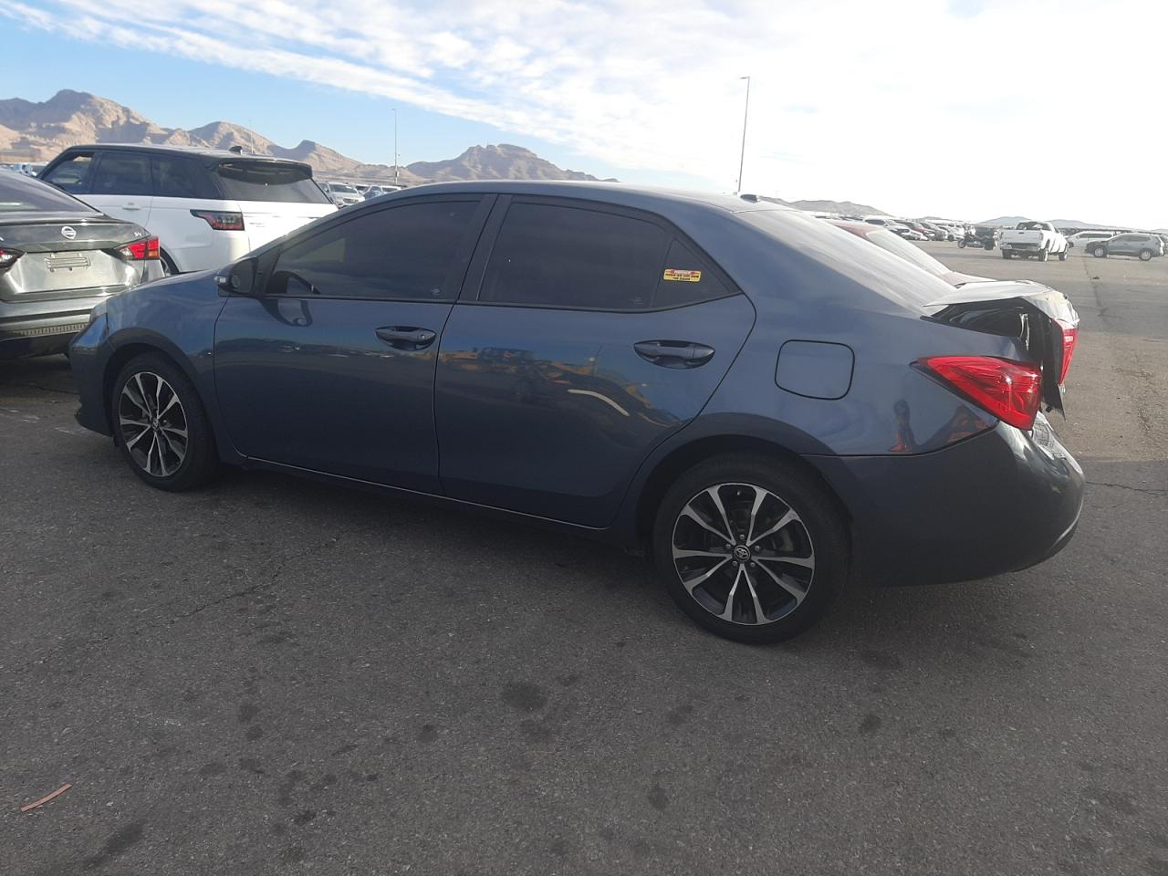 2017 Toyota Corolla VIN 2T1BURHE8HC908411 Copart auction photo, rear end damage thumbnail 2