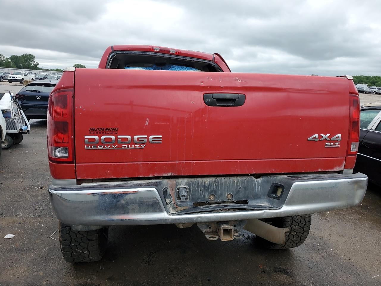 2003 Dodge RAM VIN 3D7KU28C03G844990 Copart auction photo, rollover damage thumbnail 6