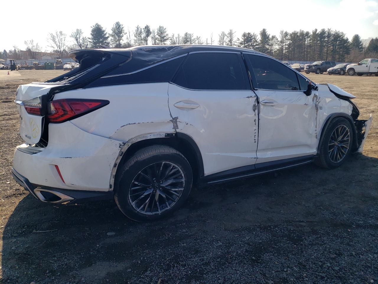 2017 Lexus RX VIN 2T2BZMCA6HC130792 Copart auction photo, rollover / undercarriage damage thumbnail 3