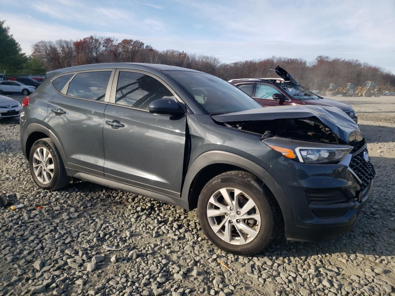2020 Hyundai Tucson VIN KM8J2CA49LU096432 Copart auction photo, front end damage thumbnail 4