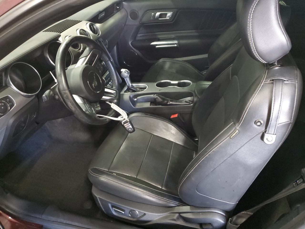 2018 Ford Mustang VIN 1FA6P8TH5J5179829 Copart auction photo, front end / side damage thumbnail 7