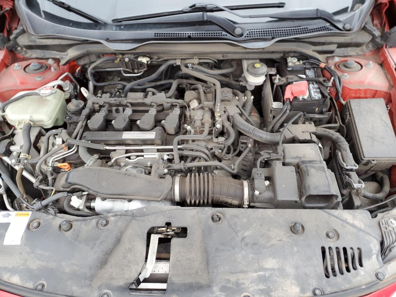 2017 Honda Civic VIN 2HGFC1F73HH640644 Copart auction photo, rear end damage thumbnail 11