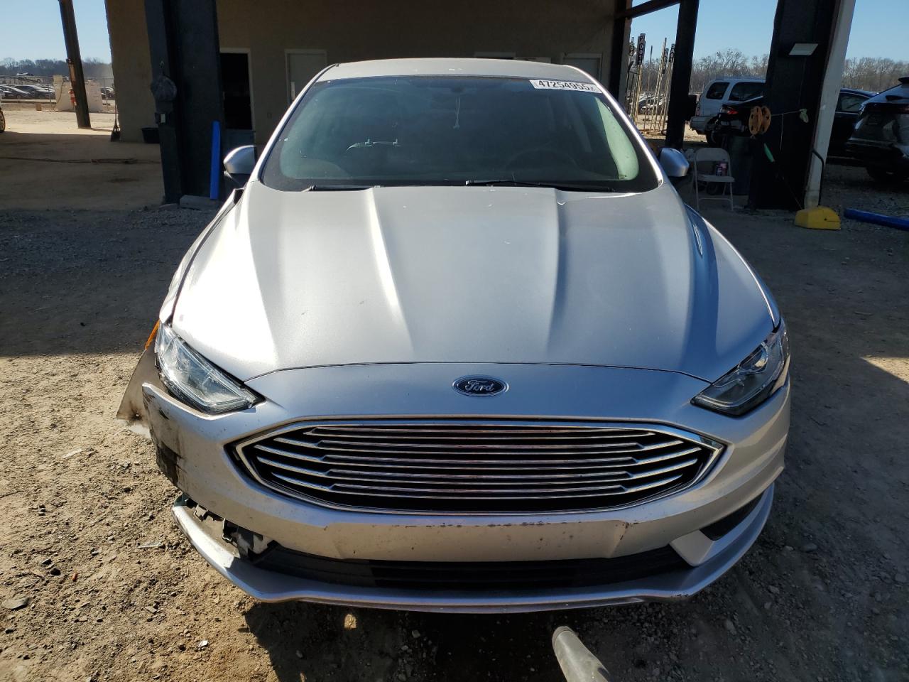 2017 Ford Fusion VIN 3FA6P0G71HR402281 Copart auction photo, front end / undercarriage damage thumbnail 5