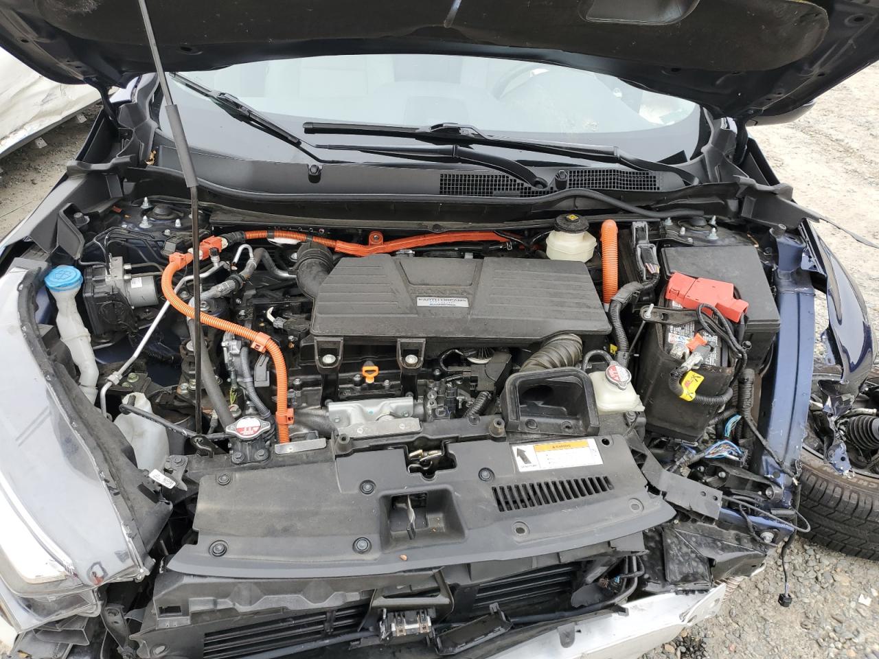 2021 Honda CR-V VIN 7FART6H83ME000422 Copart auction photo, front end damage thumbnail 11