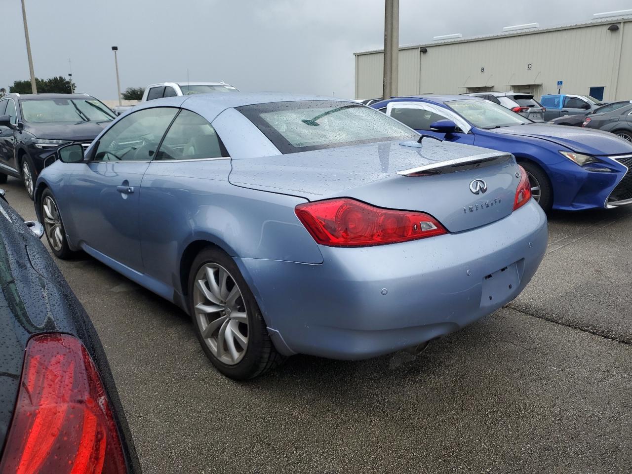 2013 Infiniti G VIN JN1CV6FE0DM771600 Copart auction photo, water/flood damage thumbnail 2