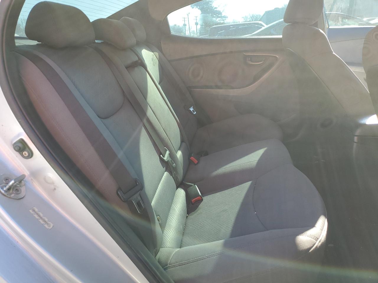 2011 Hyundai Elantra VIN KMHDH4AEXBU128331 Copart auction photo, side damage thumbnail 10