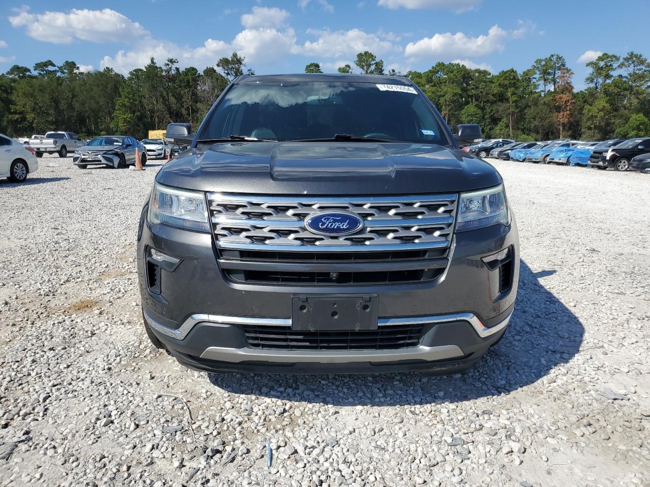 2018 Ford Explorer VIN 1FM5K7F80JGB54833 Copart auction photo, side / rear end damage thumbnail 5