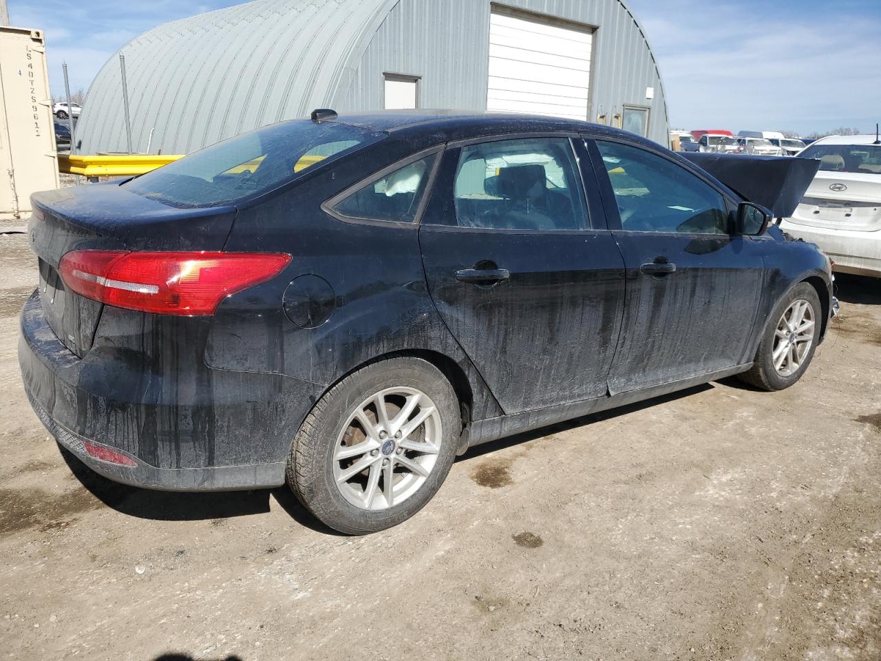 2016 Ford Focus VIN 1FADP3F25GL377896 Copart auction photo, front end damage thumbnail 3