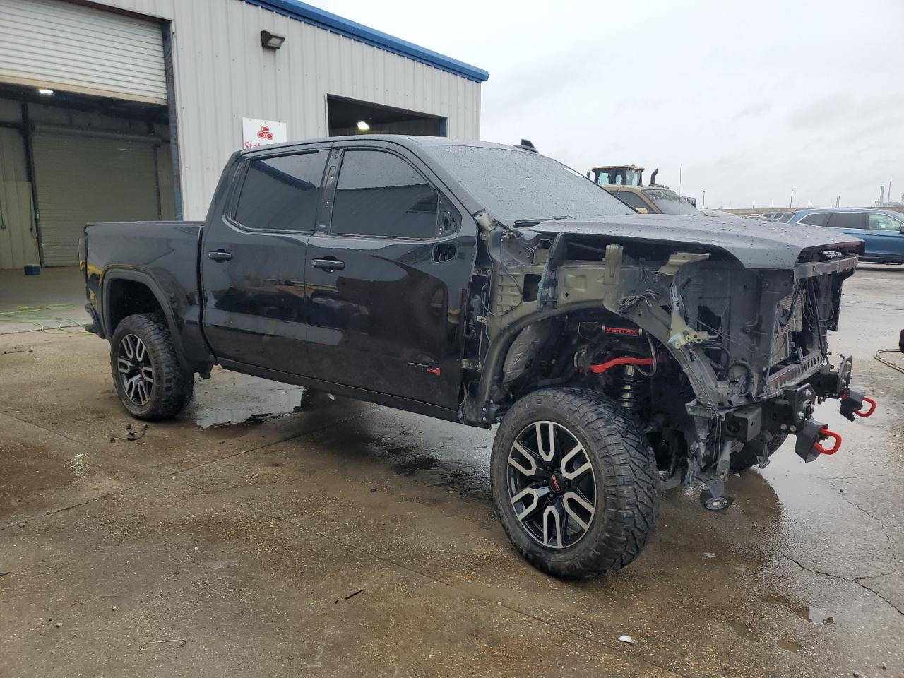 2019 GMC Sierra VIN 3GTP9EEDXKG124613 Copart auction photo, side / front end damage thumbnail 4