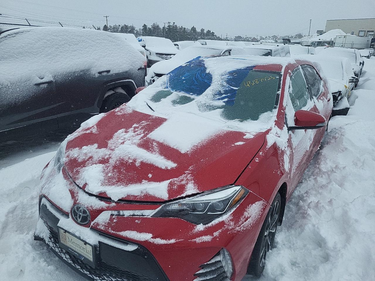 2019 Toyota Corolla VIN 2T1BURHE0KC196158
