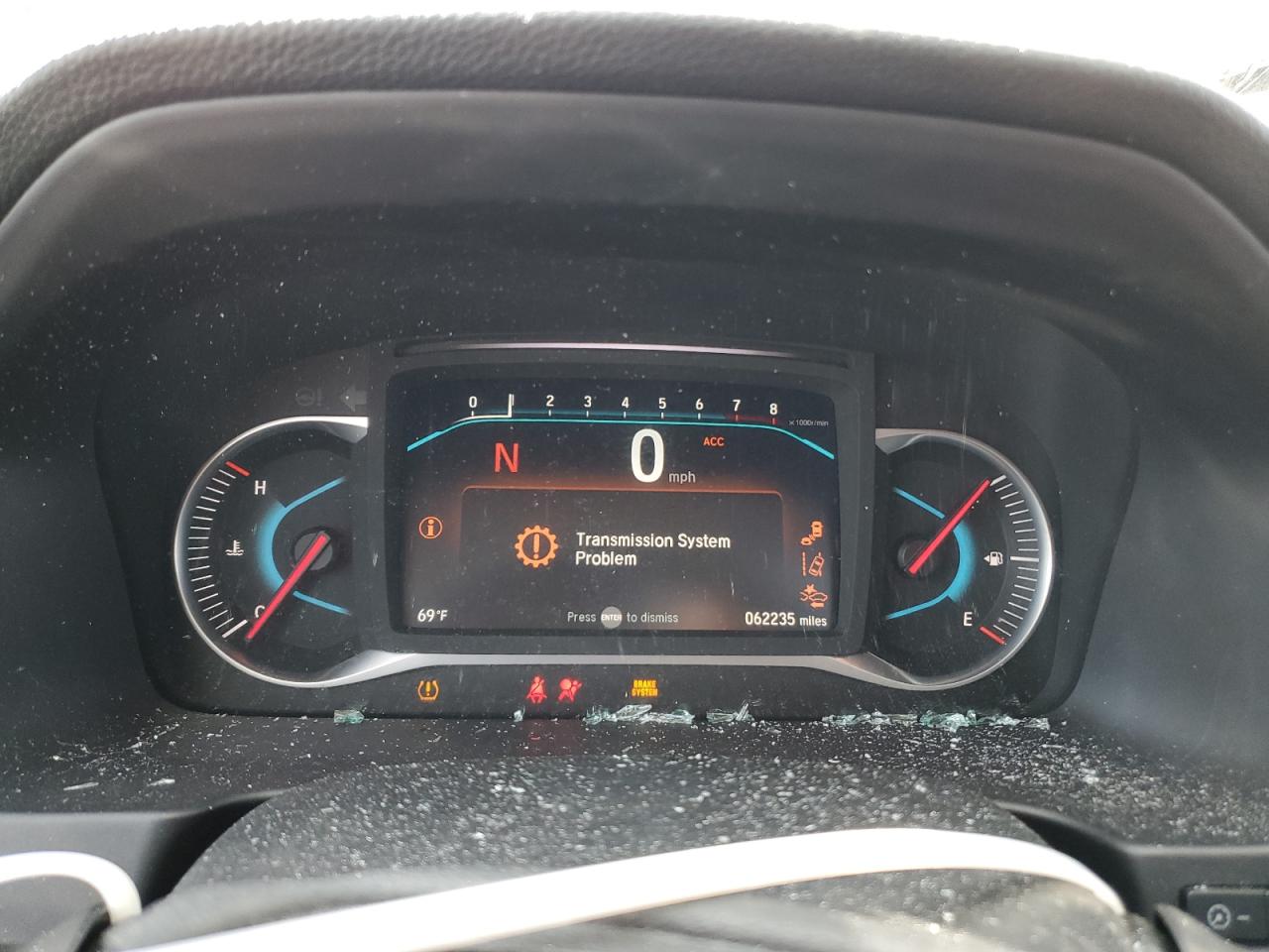 2021 Honda Pilot VIN 5FNYF6H94MB032299 Copart auction photo, rollover damage thumbnail 9