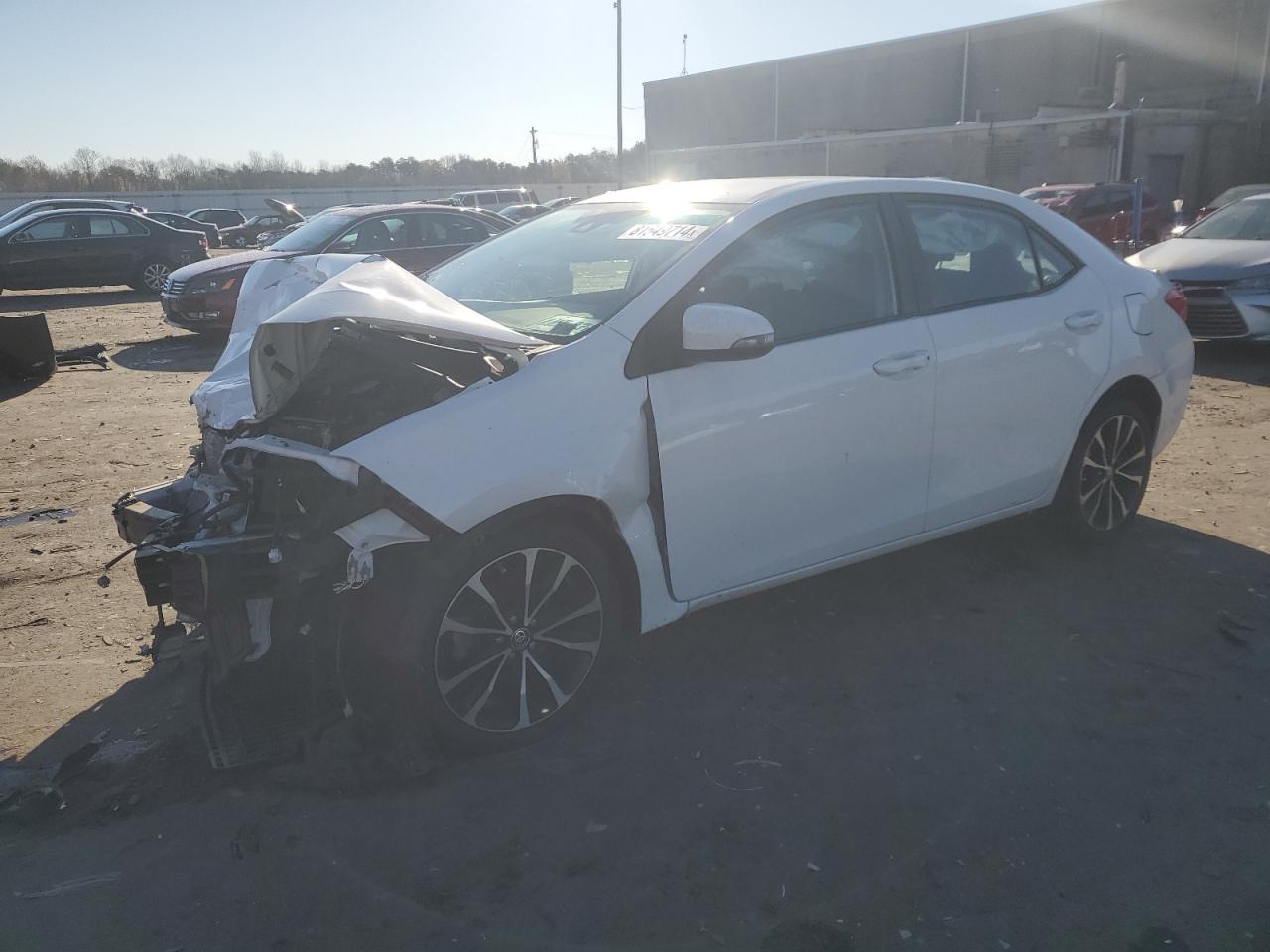 2017 Toyota Corolla VIN 2T1BURHE6HC898008