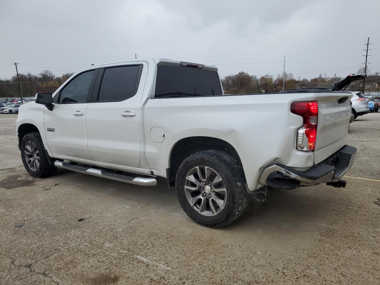 2020 Chevrolet Silverado VIN 1GCPWCED8LZ335288 Copart auction photo, rear end damage thumbnail 2