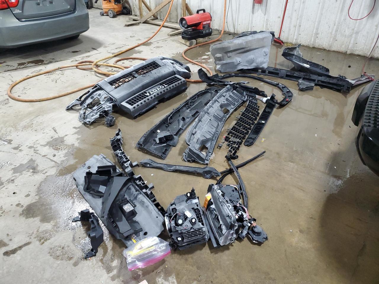 2024 Toyota Land Cruiser VIN JTEABFAJ1R5005244 Copart auction photo, side / front end damage thumbnail 13