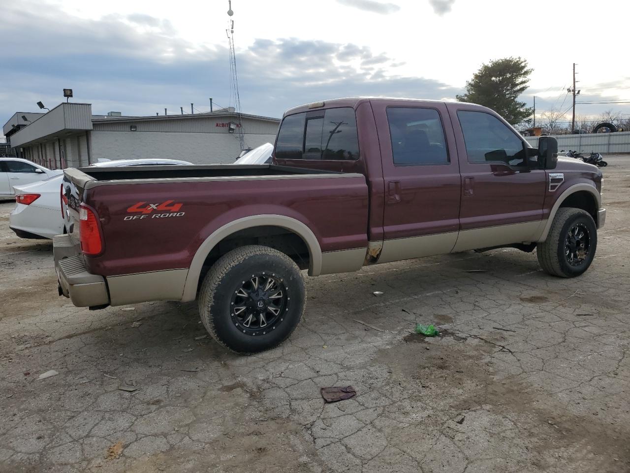 2009 Ford F250 VIN 1FTSW21R69EA82252 Copart auction photo, water/flood damage thumbnail 3