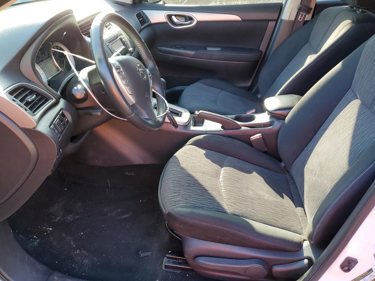 2014 Nissan Sentra VIN 3N1AB7AP6EY325268 Copart auction photo, front end / minor dent/scratches damage thumbnail 7
