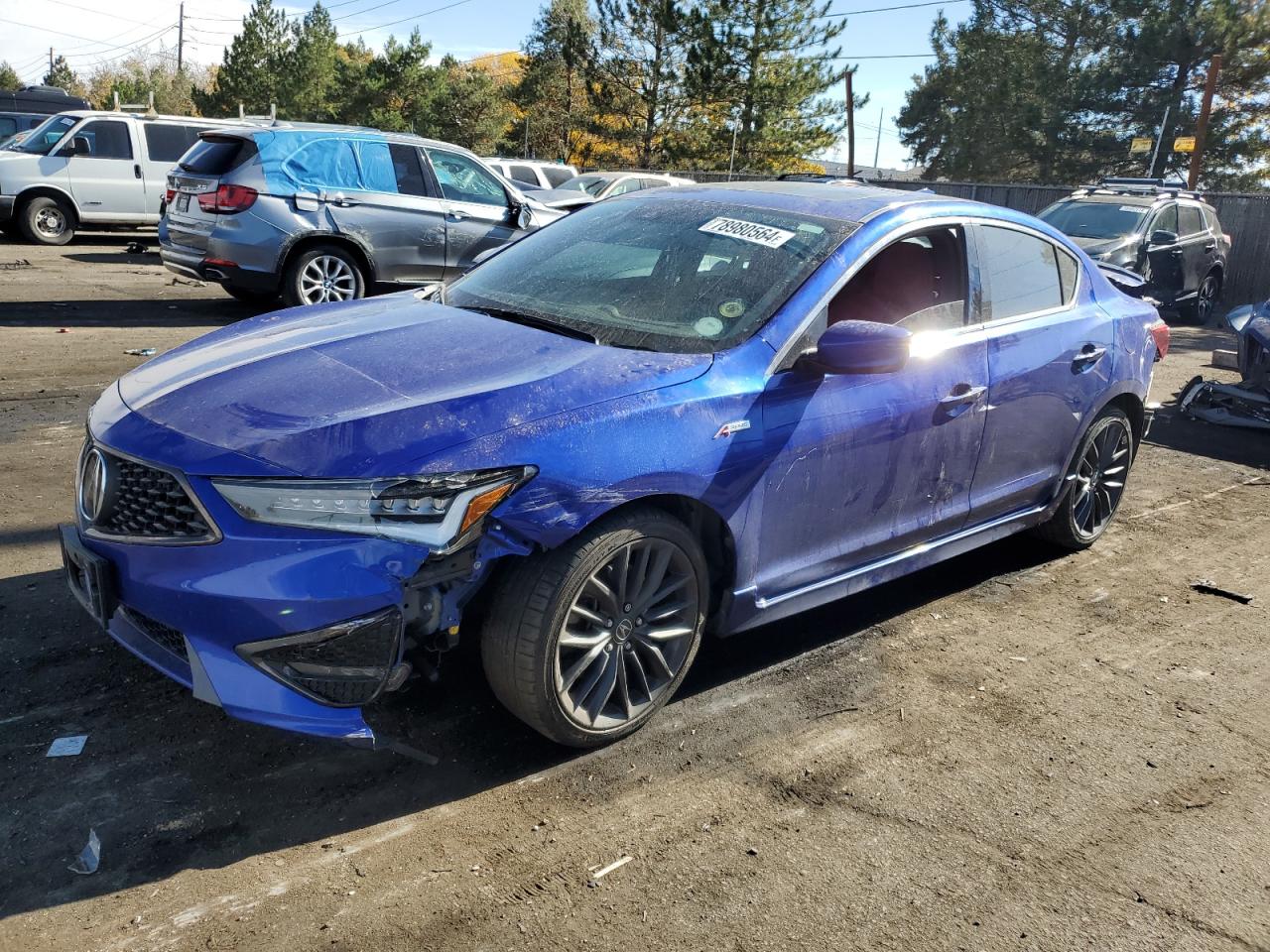 2020 Acura ILX VIN 19UDE2F8XLA004066