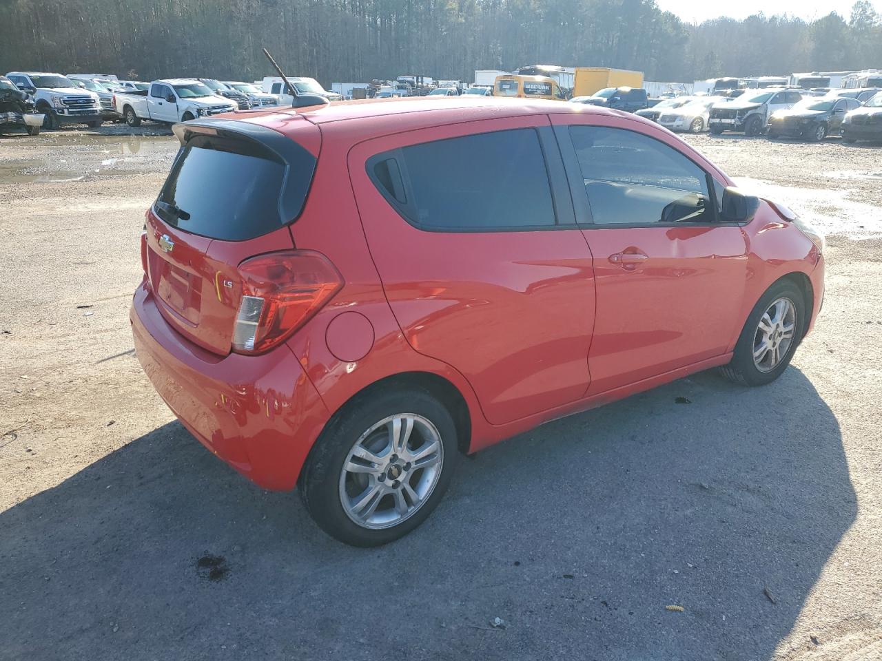 2016 Chevrolet Spark VIN KL8CB6SA5GC558668 Copart auction photo, all over damage thumbnail 3