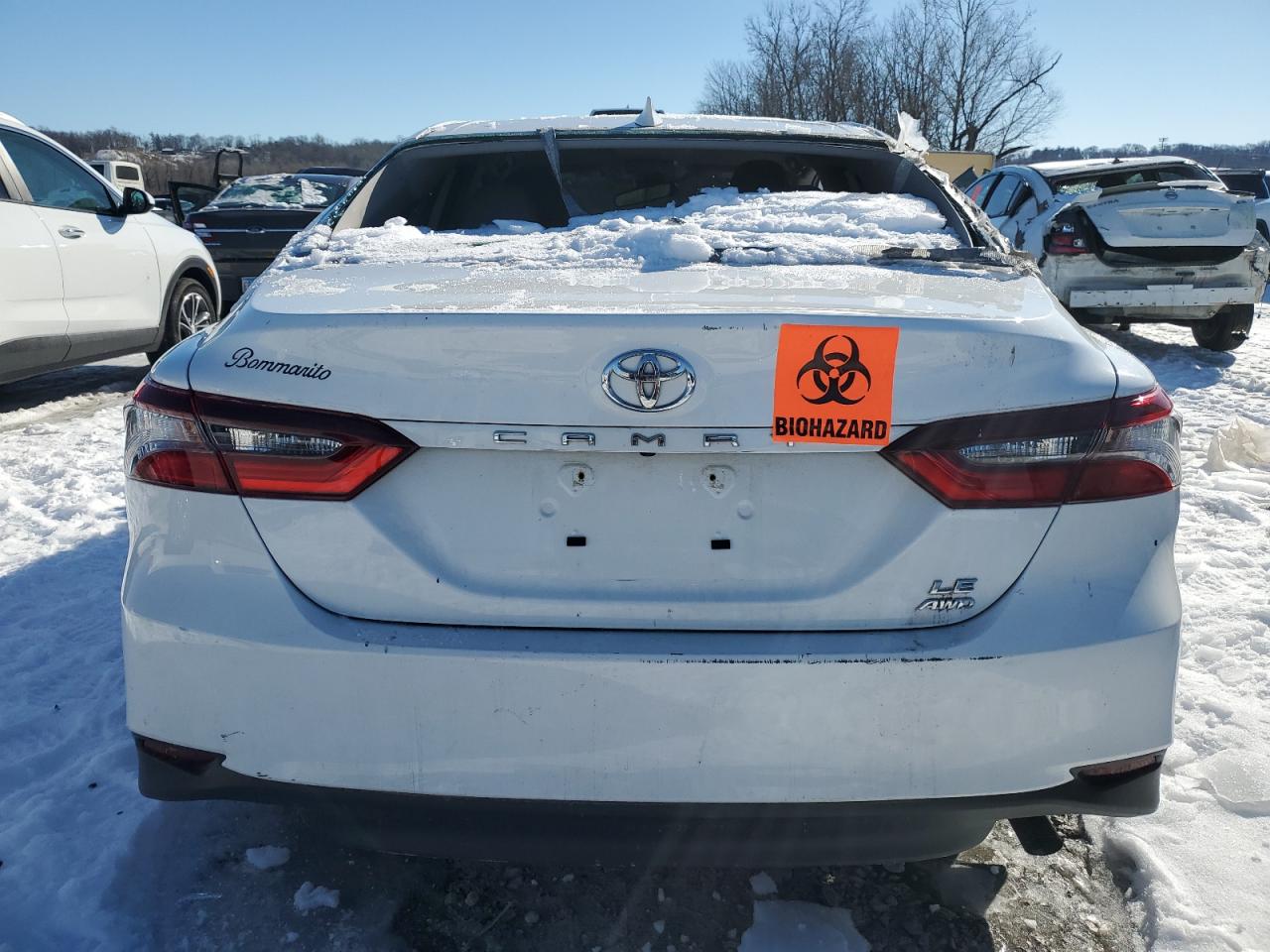 2023 Toyota Camry VIN 4T1C11BK6PU092552 Copart auction photo, all over damage thumbnail 6