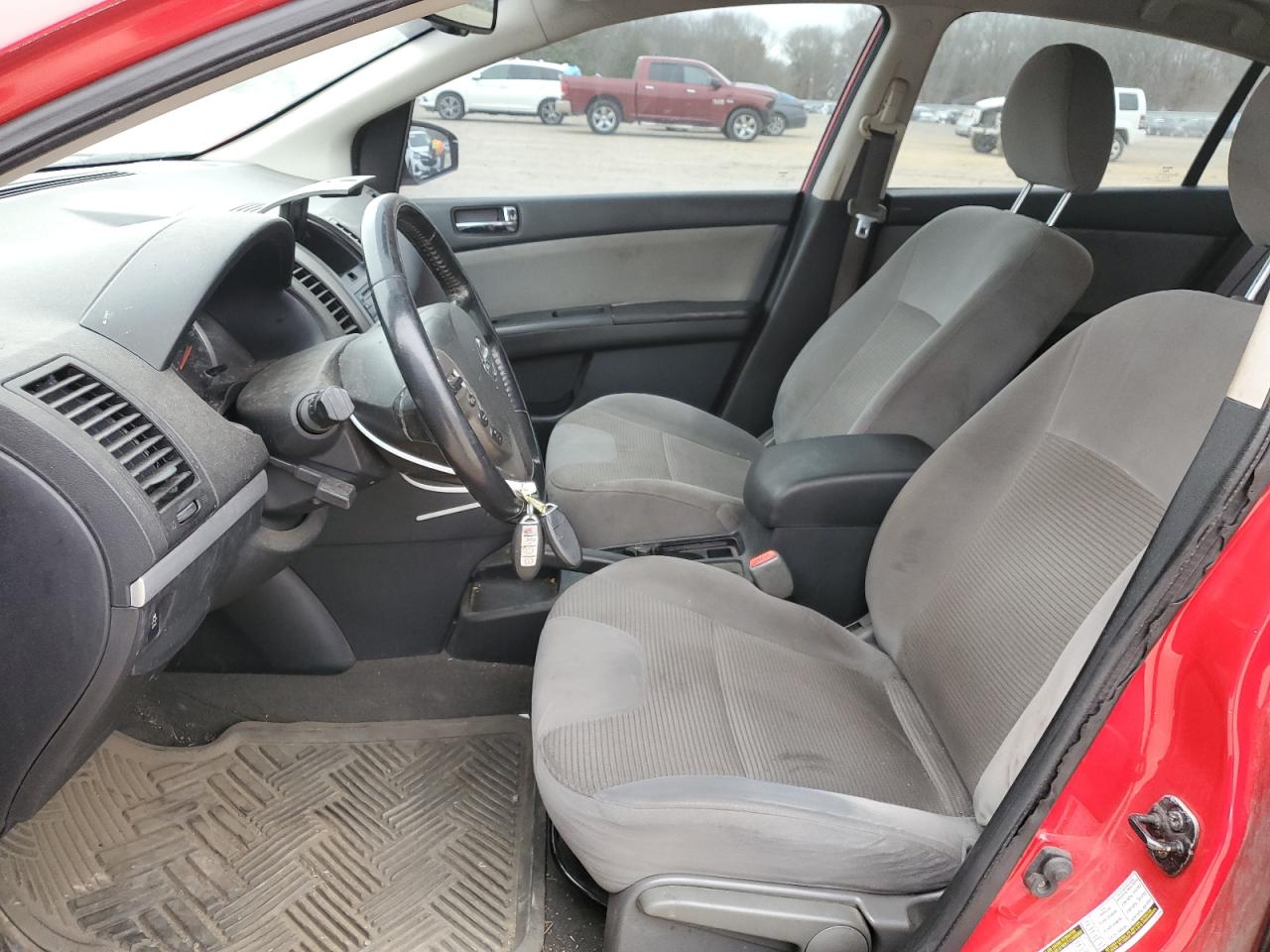 2012 Nissan Sentra VIN 3N1AB6AP3CL727656 Copart auction photo, front end / rear end damage thumbnail 7