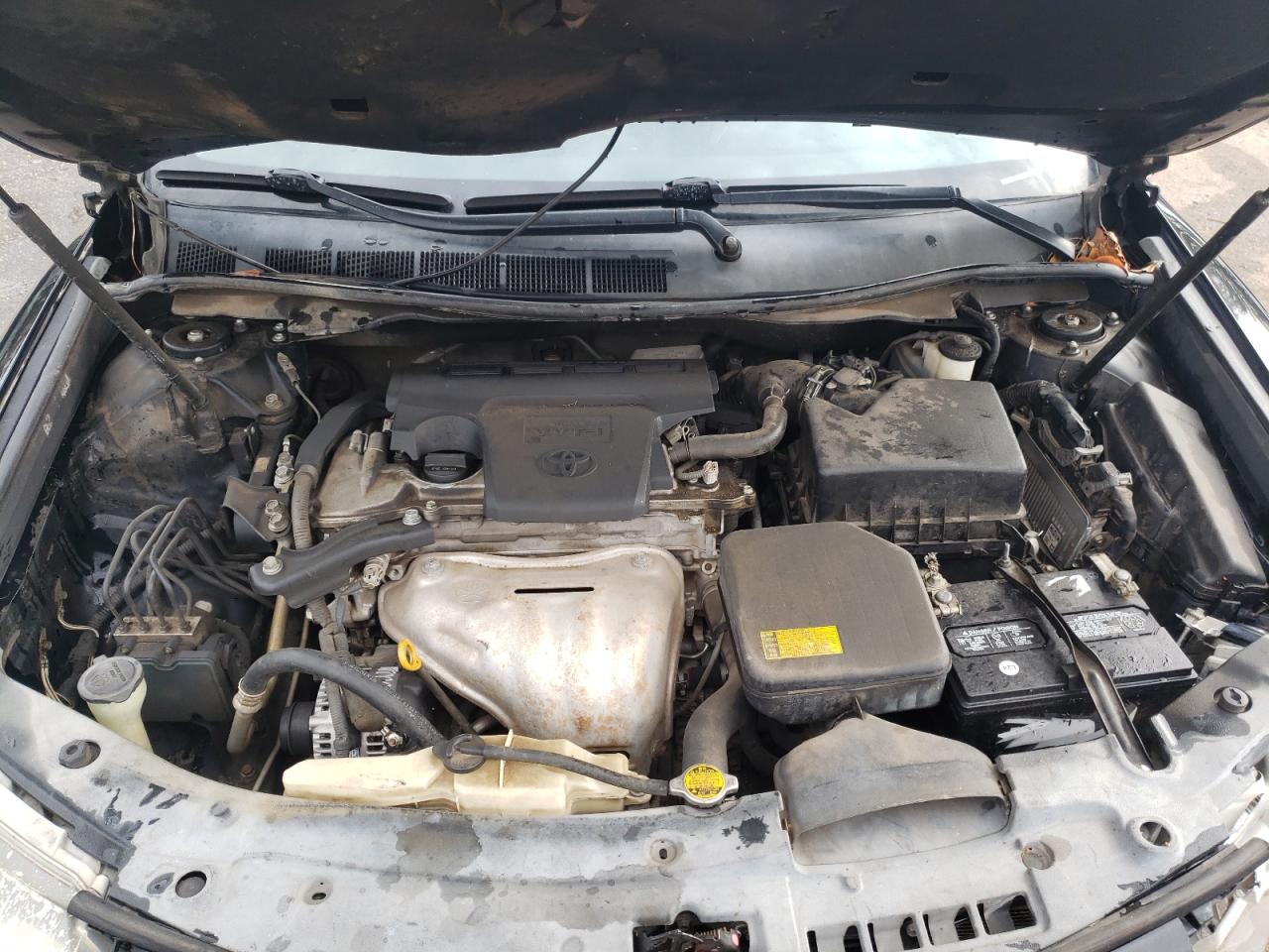 2012 Toyota Camry VIN 4T1BF1FK7CU057777 Copart auction photo, side / front end damage thumbnail 11