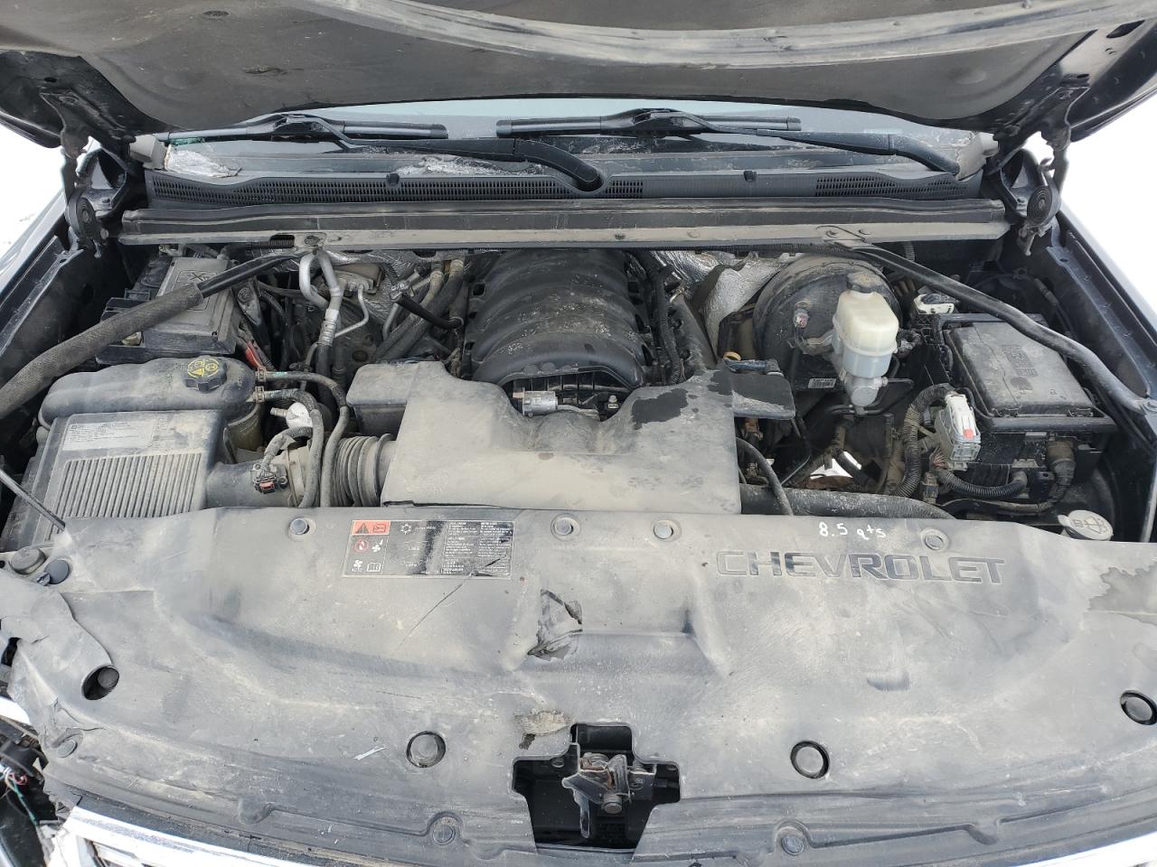 2015 Chevrolet Suburban VIN 1GNSKJKC8FR119412 Copart auction photo, front end damage thumbnail 13