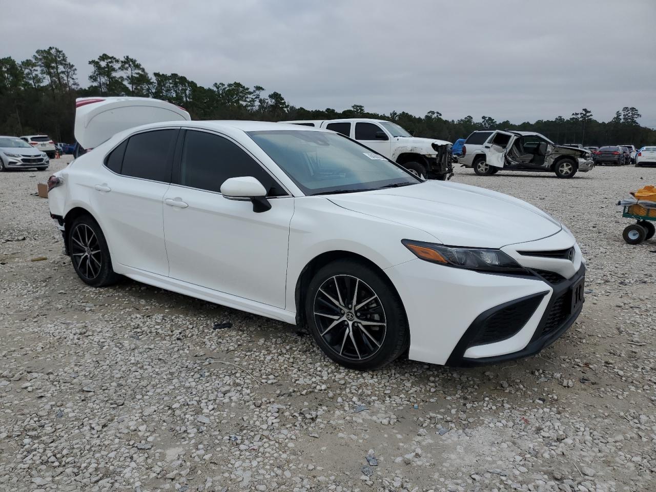 2023 Toyota Camry VIN 4T1G11AK0PU188034 Copart auction photo, rear end / side damage thumbnail 4